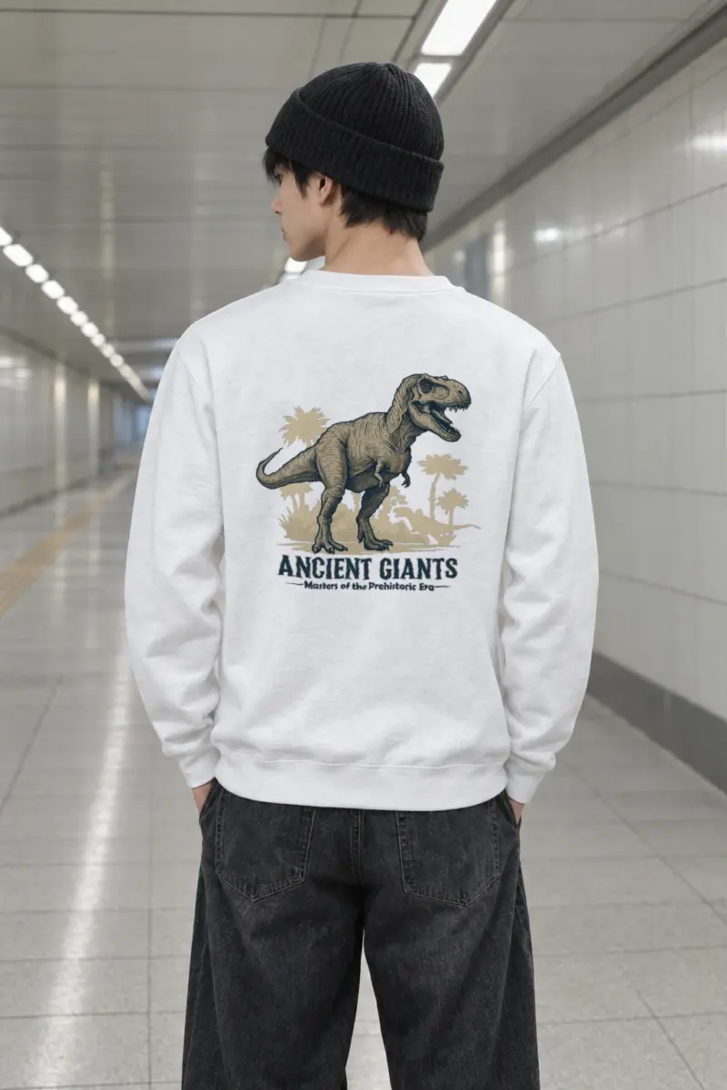 "Ancient Giants" Heavy Blend Unisex Crewneck Sweatshirt