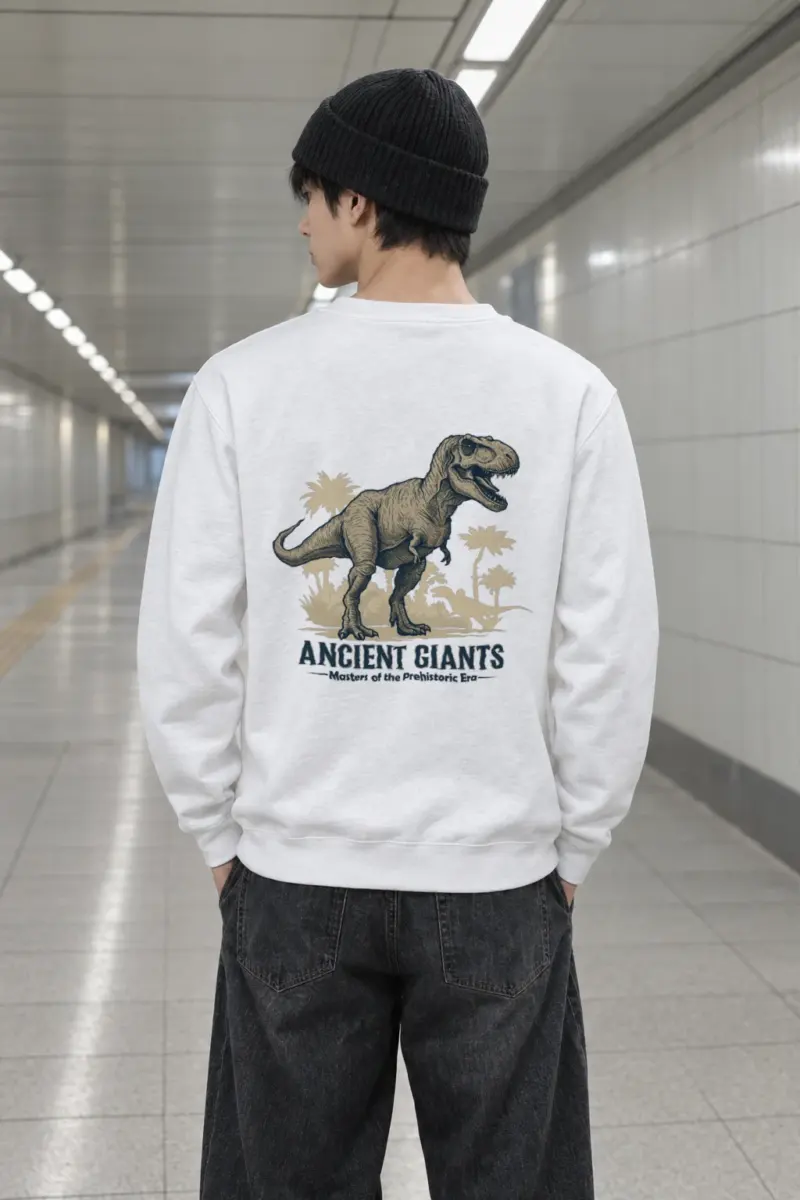 "Ancient Giants" Heavy Blend Unisex Crewneck Sweatshirt