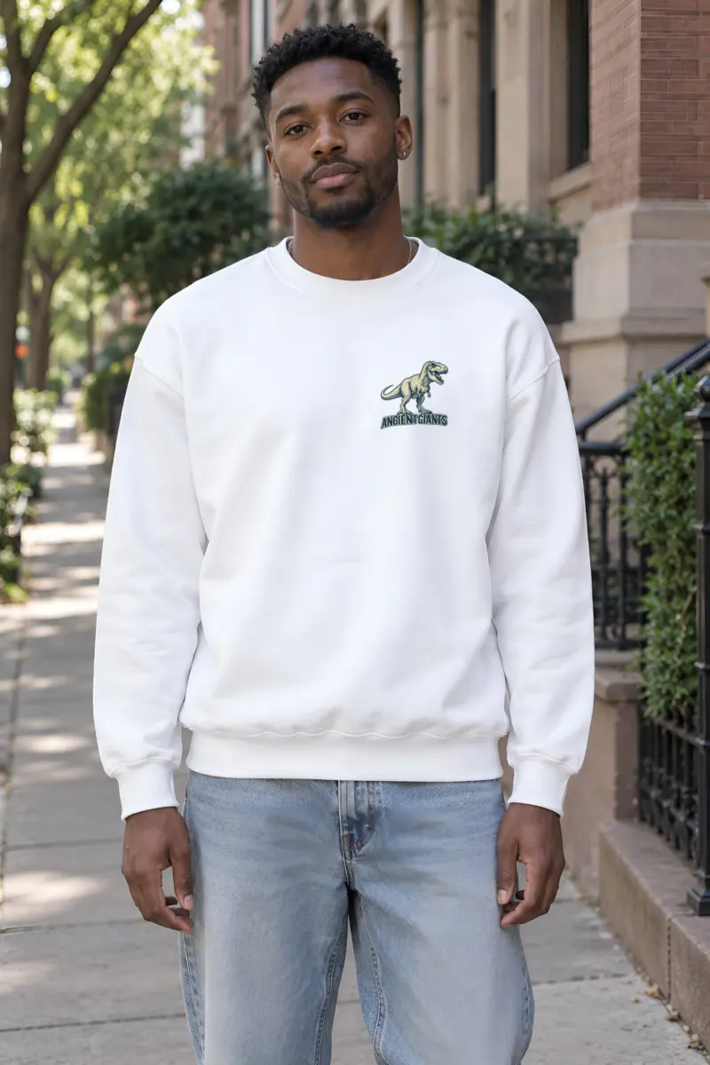 "Ancient Giants" Heavy Blend Unisex Crewneck Sweatshirt