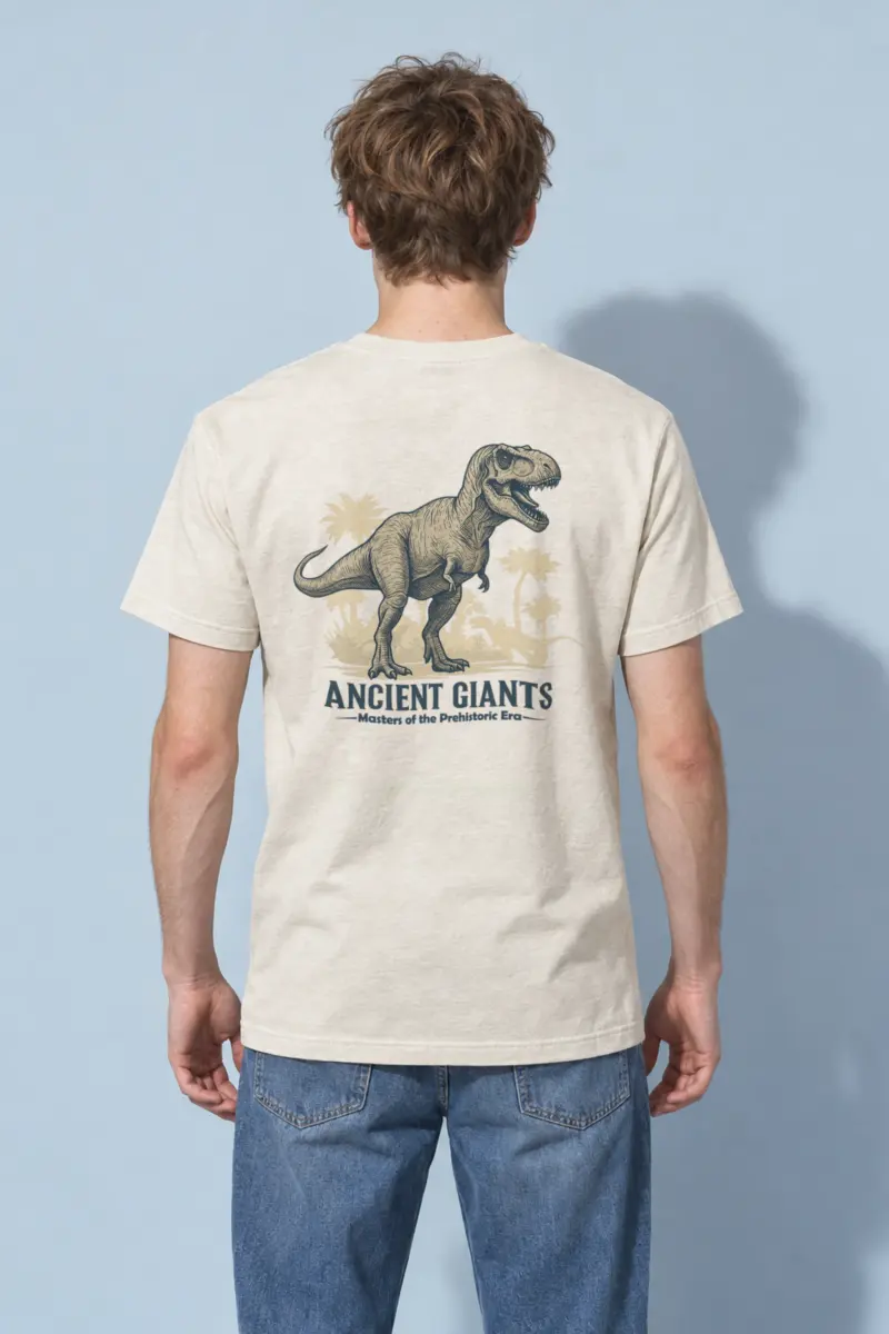 "Ancient Giants" Heavyweight Unisex Crewneck T-shirt