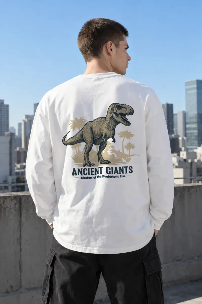 "Ancient Giants" Unisex Longsleeve T-shirt | Gildan 2400