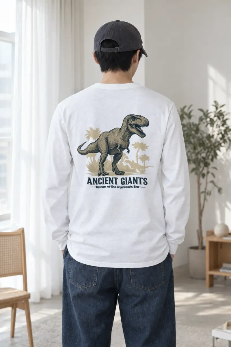 "Ancient Giants" Unisex Longsleeve T-shirt | Gildan 2400
