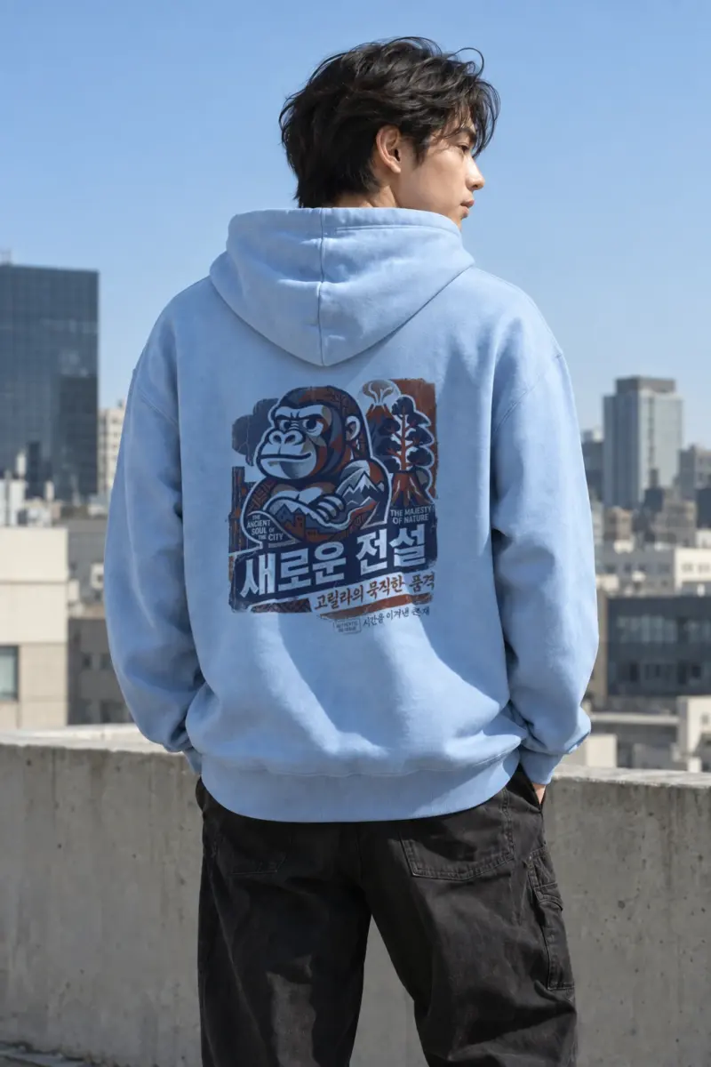 "Ancient Soul City" Heavy Blend Unisex Pullover Hoodie | Gildan 18500