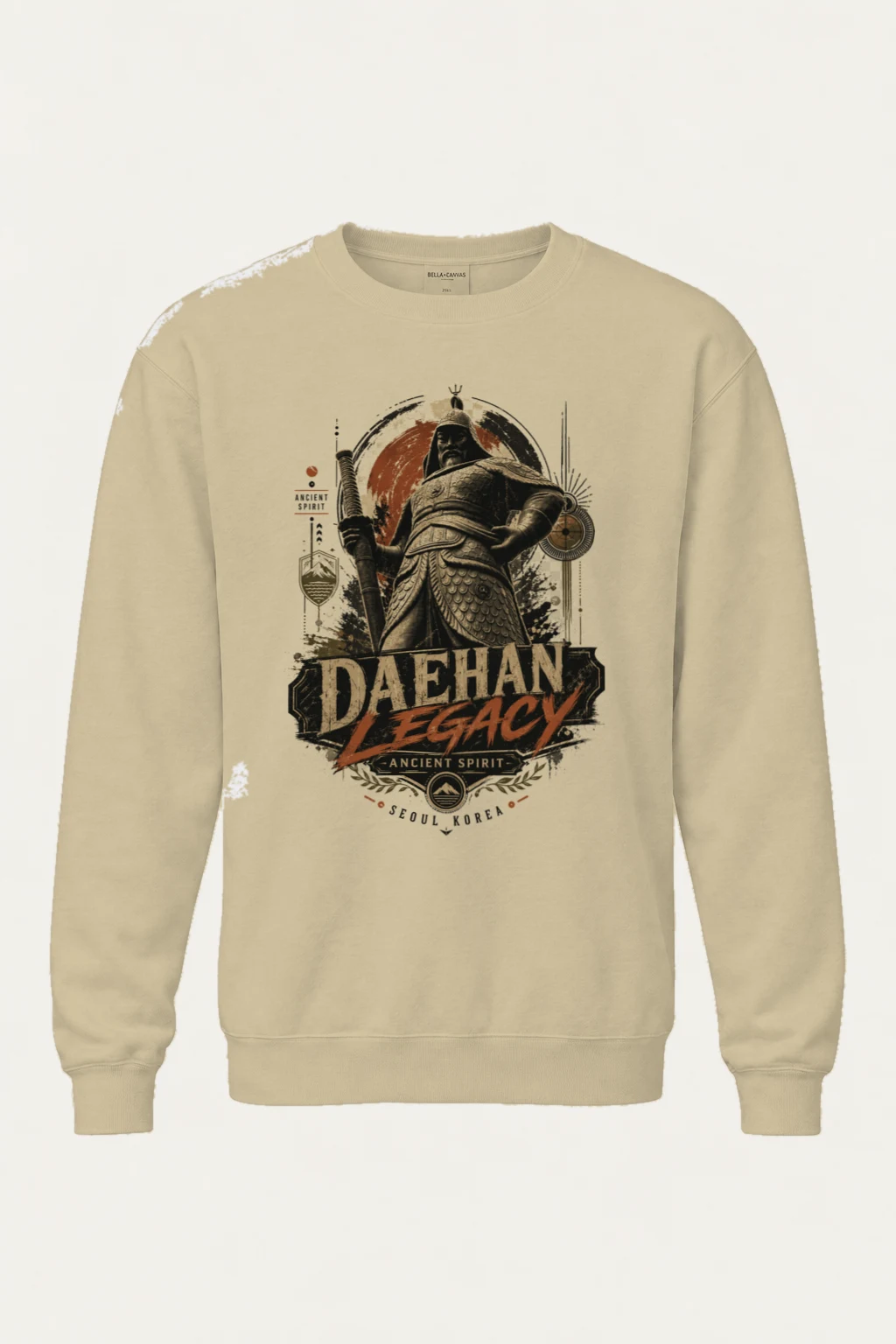 "Ancient Spirit Daehan" Heavy Blend Unisex Crewneck Sweatshirt | Gildan 18000
