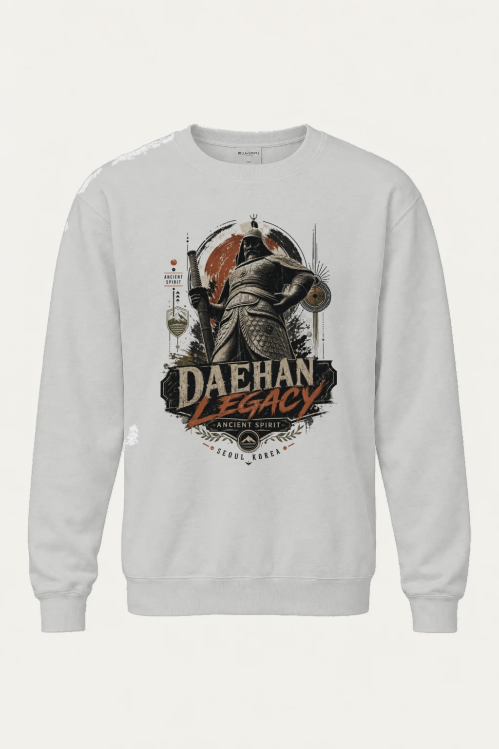 "Ancient Spirit Daehan" Heavy Blend Unisex Crewneck Sweatshirt | Gildan 18000