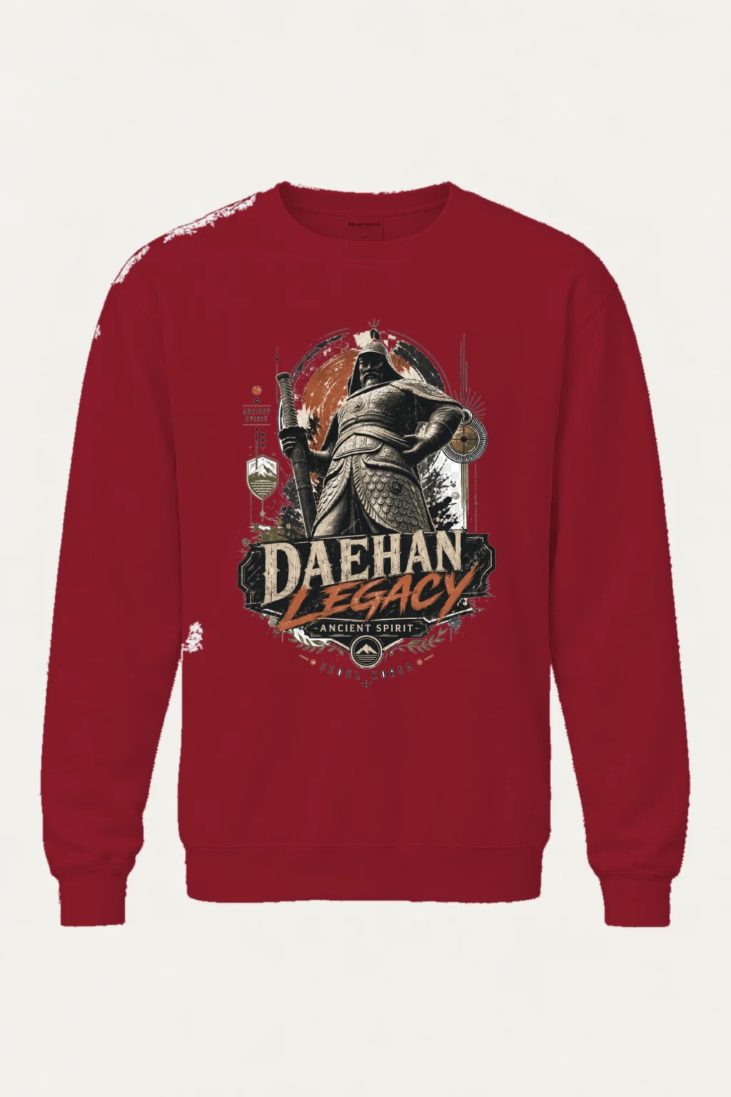 "Ancient Spirit Daehan" Heavy Blend Unisex Crewneck Sweatshirt | Gildan 18000
