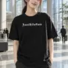 "Anghildtour Blackletter" Heavyweight Unisex Crewneck T-shirt | Gildan 5000