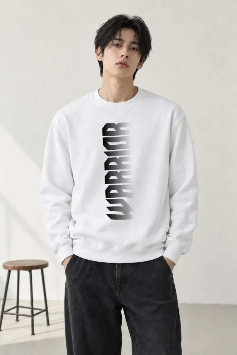 "Angular Monochrome" Heavy Blend Unisex Crewneck Sweatshirt | Gildan 18000