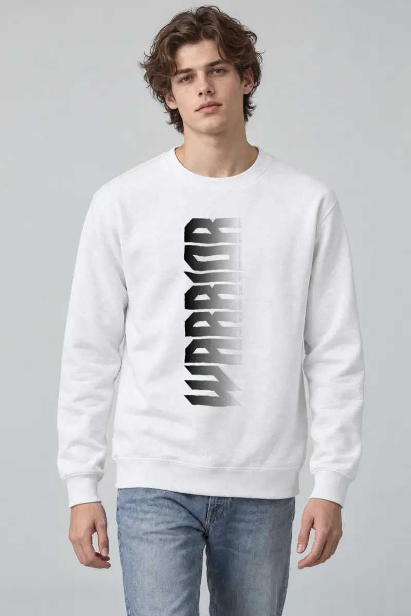 "Angular Monochrome" Heavy Blend Unisex Crewneck Sweatshirt