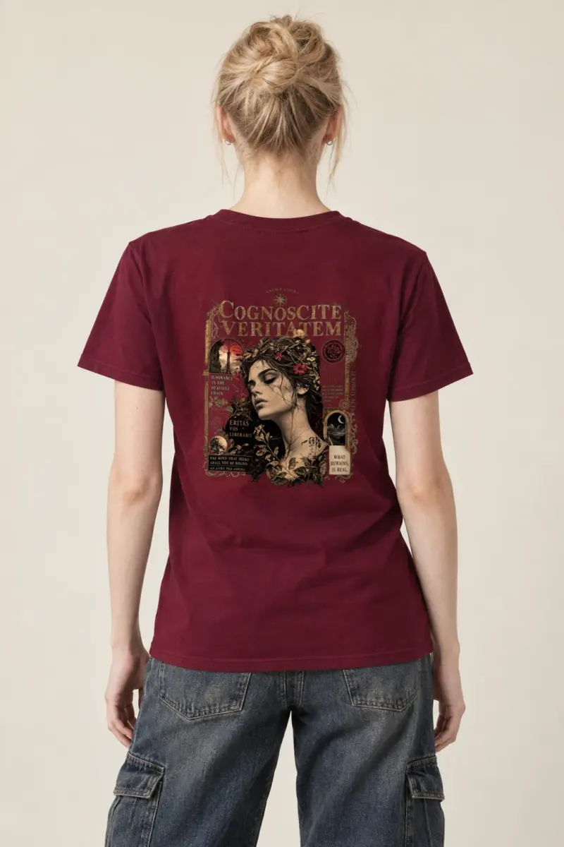 "Anima Libera" Heavyweight Unisex Crewneck T-shirt