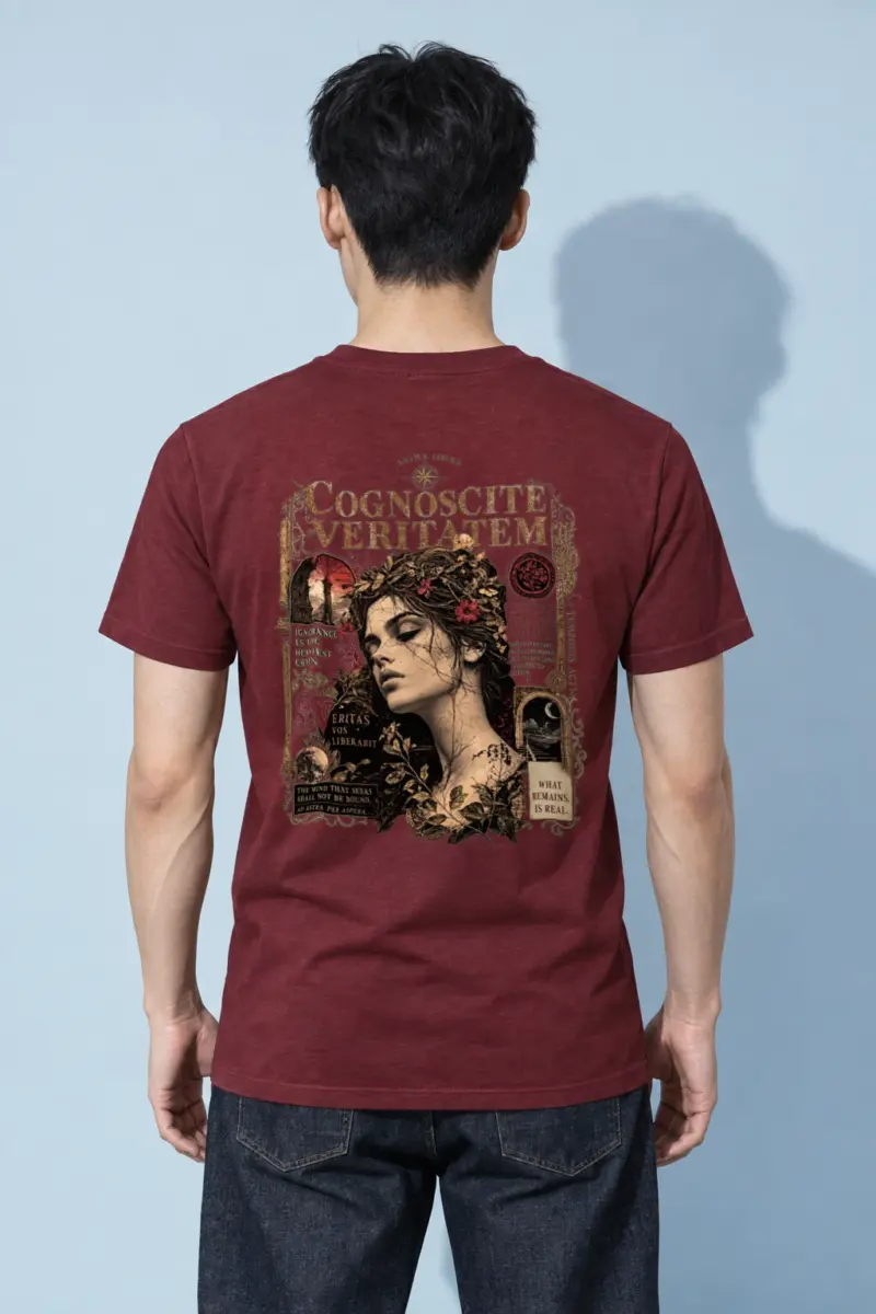"Anima Libera" Heavyweight Unisex Crewneck T-shirt