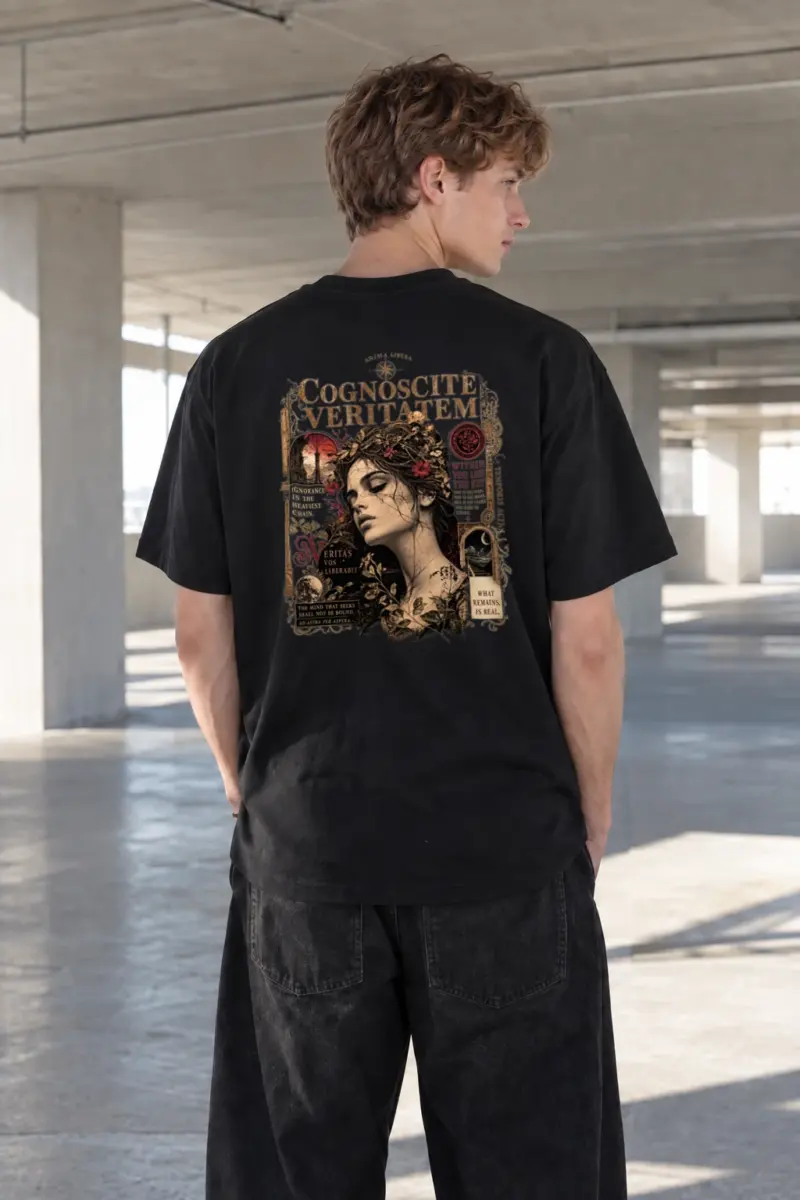 "Anima Libera" Heavyweight Unisex Crewneck T-shirt | Gildan 5000