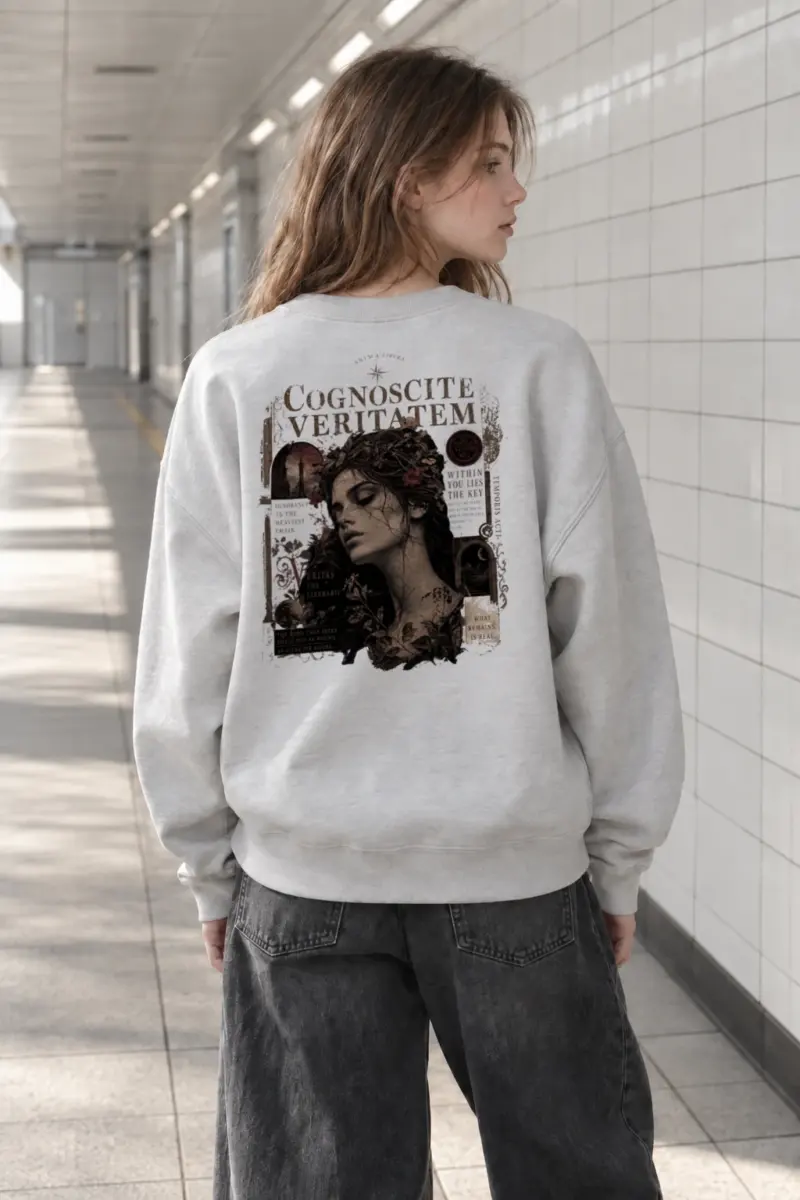 "Anima Liberi" Heavy Blend Unisex Crewneck Sweatshirt | Gildan 18000