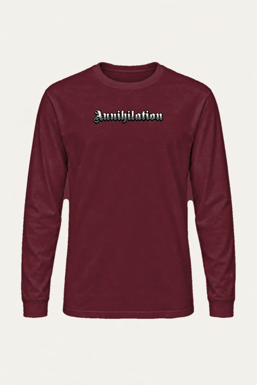 "Annihilation Blackletter" Unisex Longsleeve T-shirt | Gildan 2400