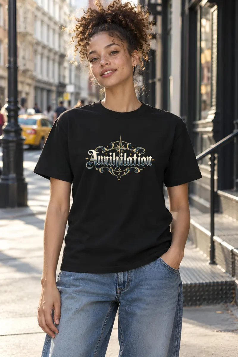 "Annihilation Scrollwork" Heavyweight Unisex Crewneck T-shirt