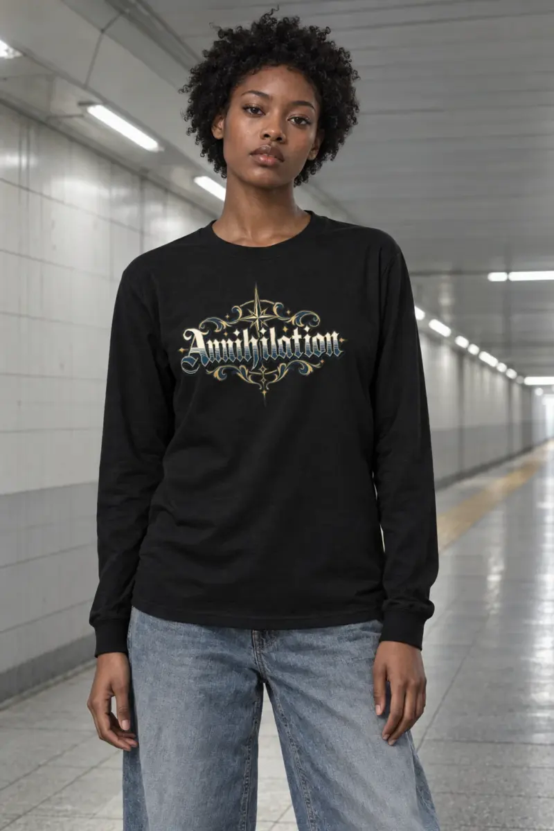 "Annihilation Scrollwork" Unisex Longsleeve T-shirt | Gildan 2400