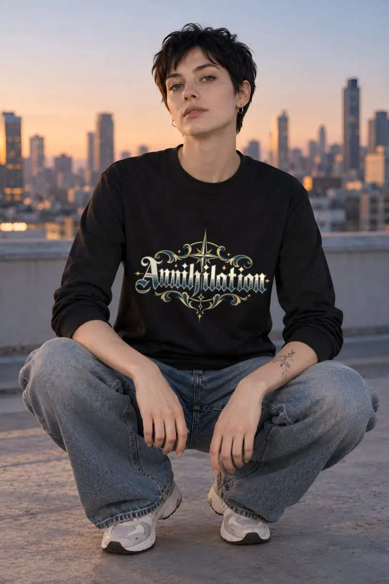 "Annihilation Scrollwork" Unisex Longsleeve T-shirt