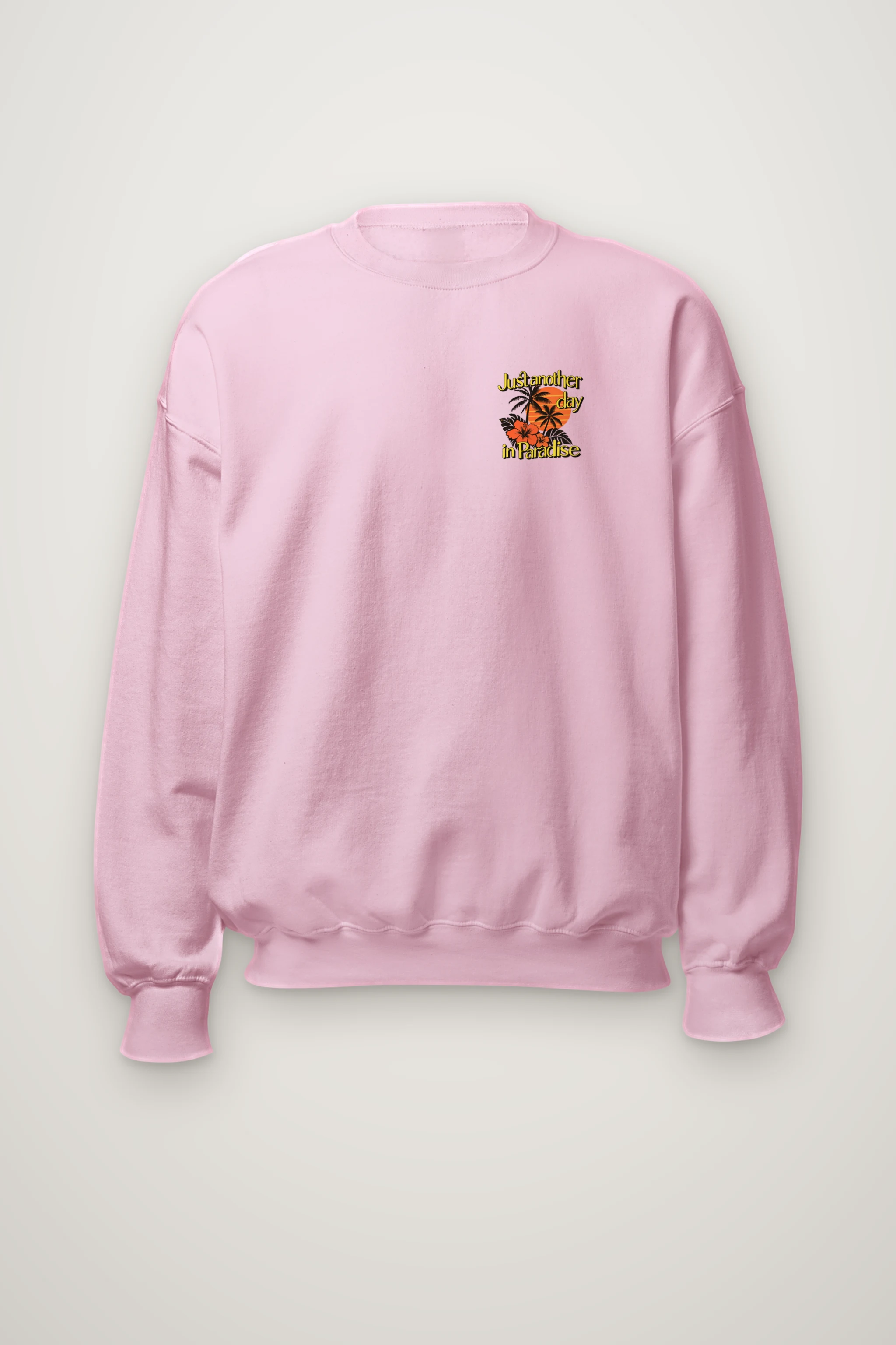"Another Day in Paradise" Heavy Blend Unisex Crewneck Sweatshirt