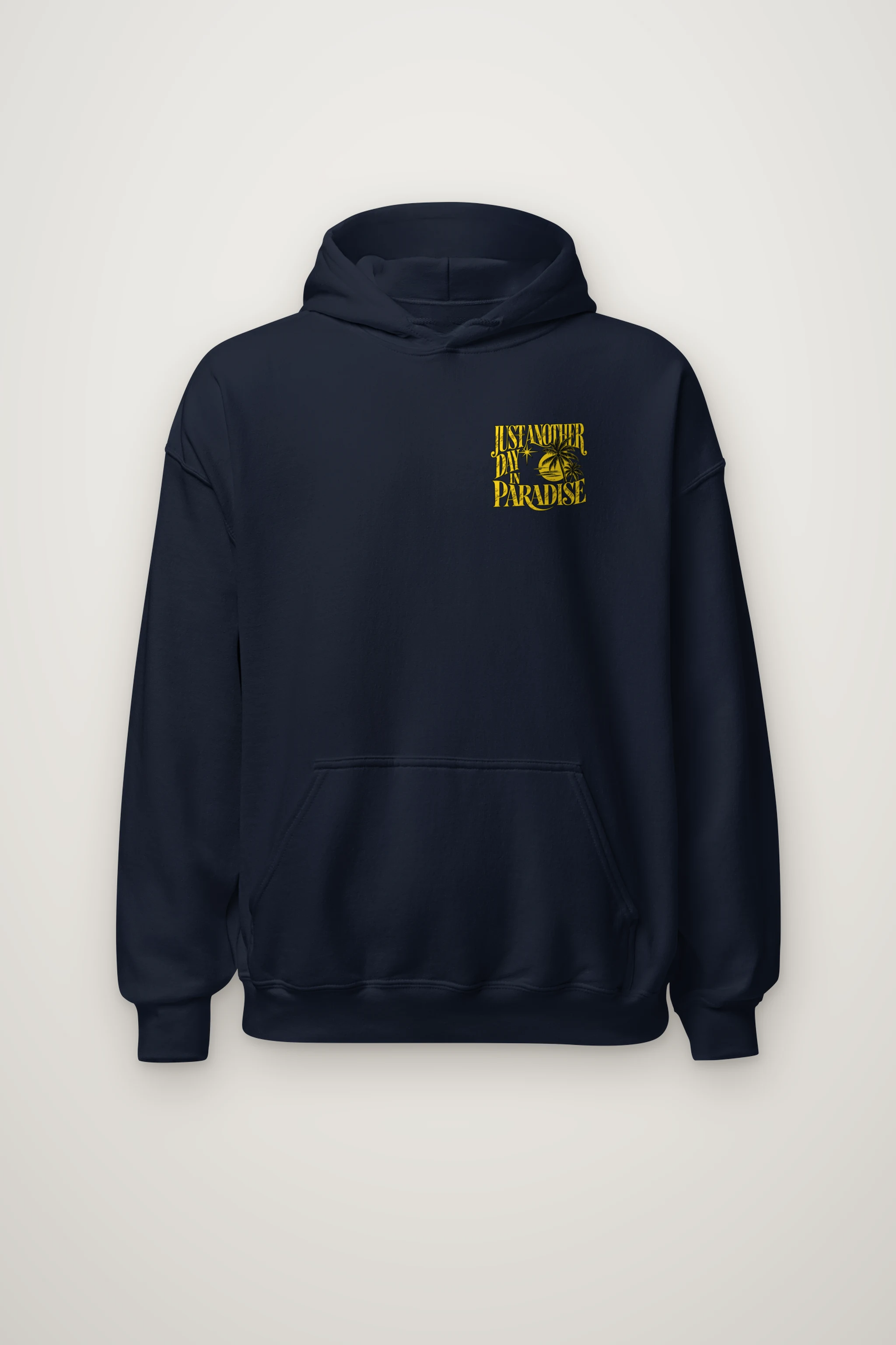 "Another Day In Paradise" Heavy Blend Unisex Pullover Hoodie