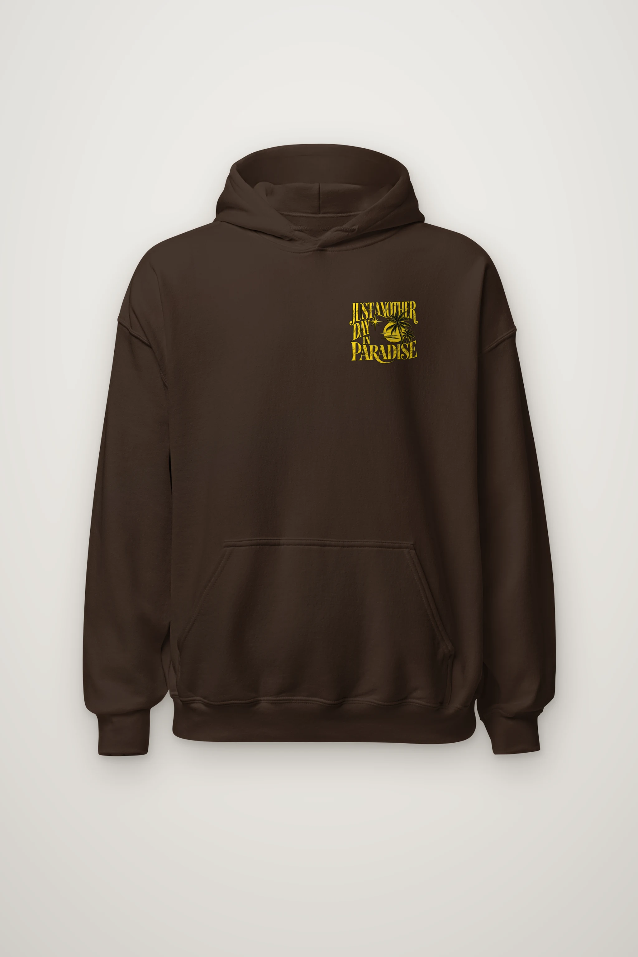 "Another Day In Paradise" Heavy Blend Unisex Pullover Hoodie