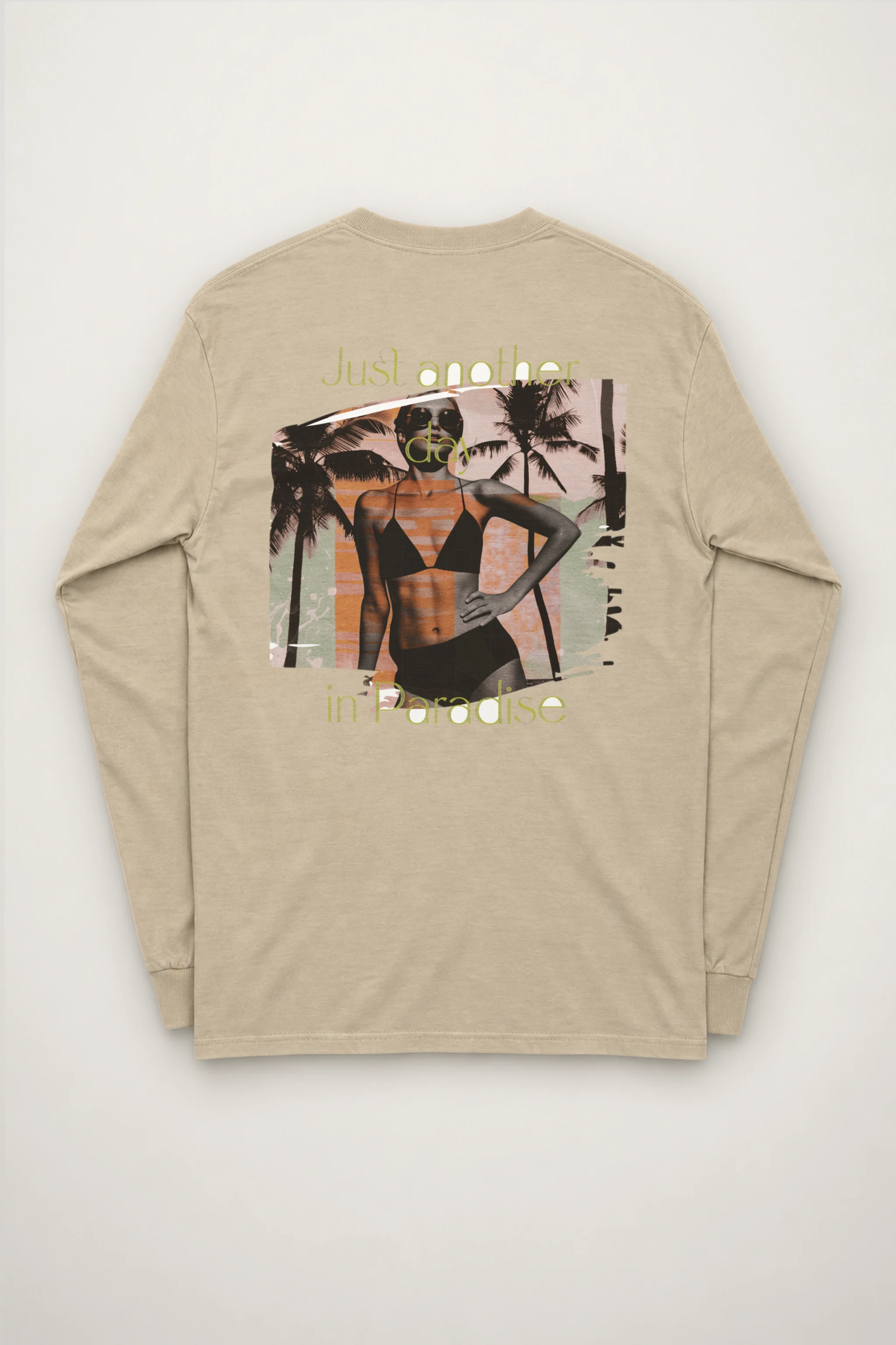 "Another Day In Paradise" Unisex Longsleeve T-shirt