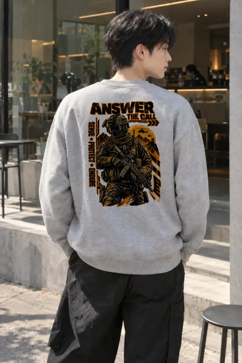 "Answer The Call" Heavy Blend Unisex Crewneck Sweatshirt | Gildan 18000
