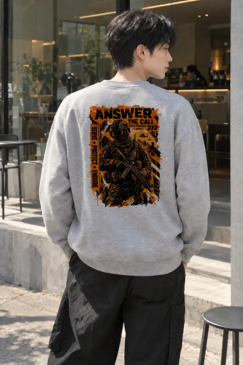 "Answer The Call" Heavy Blend Unisex Crewneck Sweatshirt | Gildan 18000