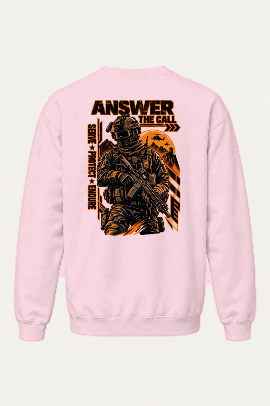 "Answer The Call" Heavy Blend Unisex Crewneck Sweatshirt | Gildan 18000