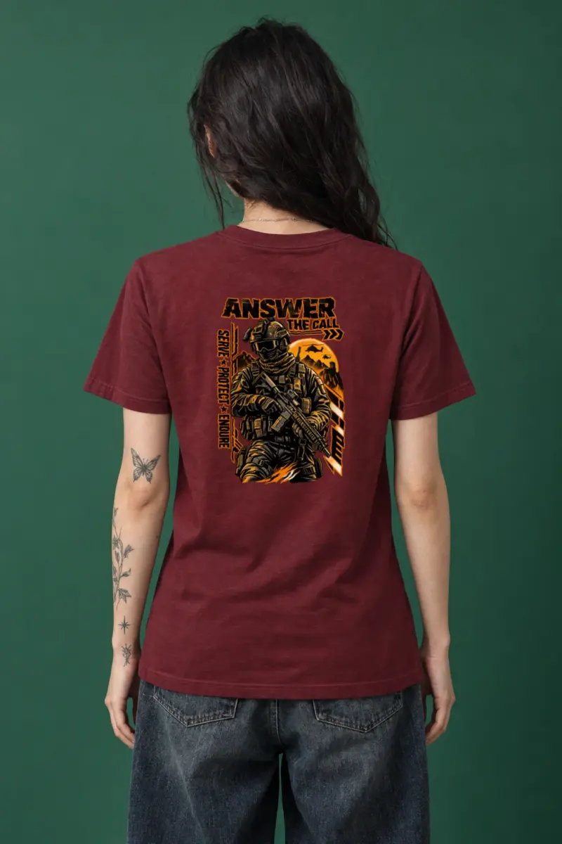 "Answer The Call" Heavyweight Unisex Crewneck T-shirt