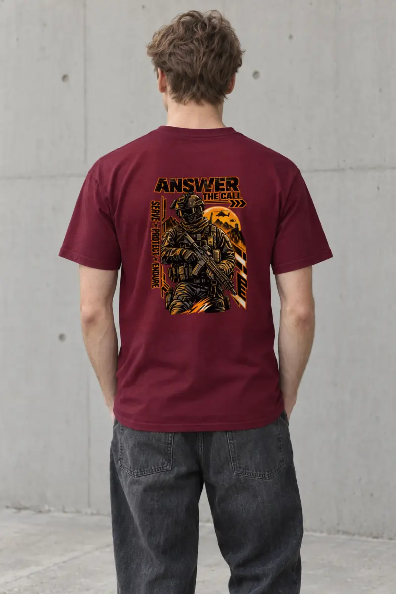"Answer The Call" Heavyweight Unisex Crewneck T-shirt