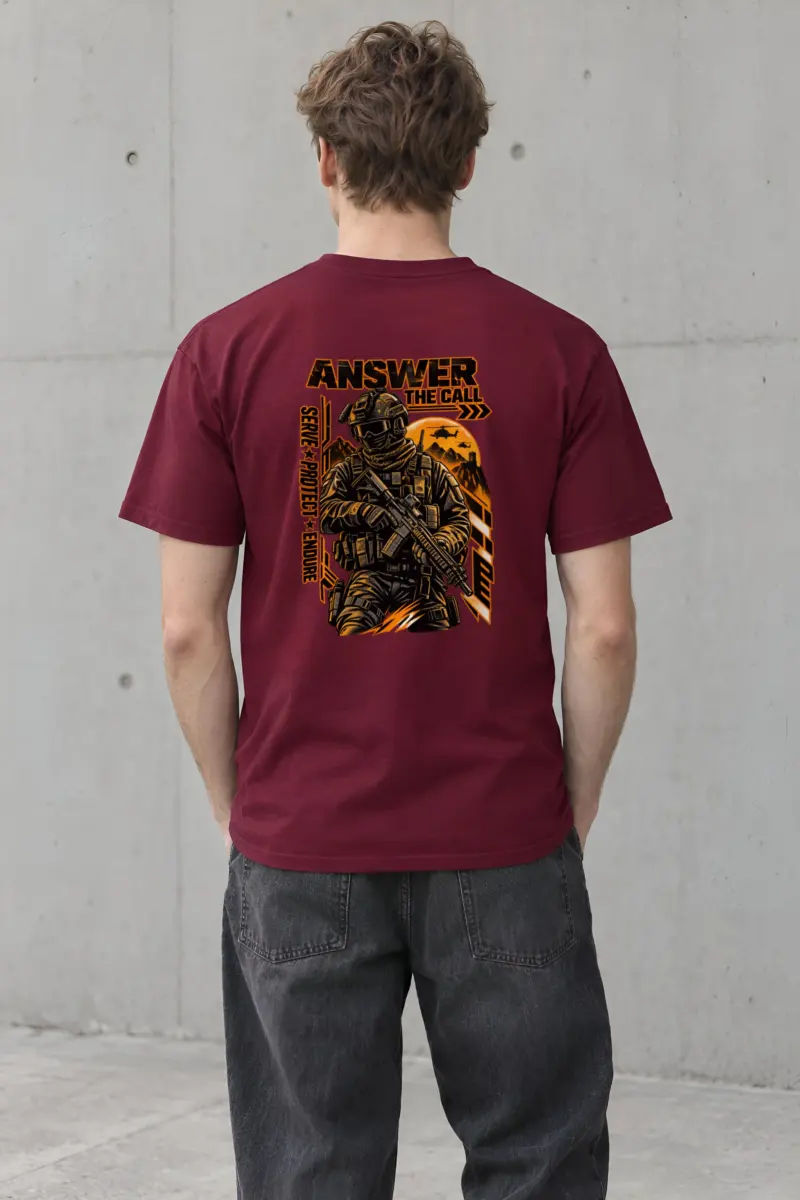 "Answer The Call" Heavyweight Unisex Crewneck T-shirt