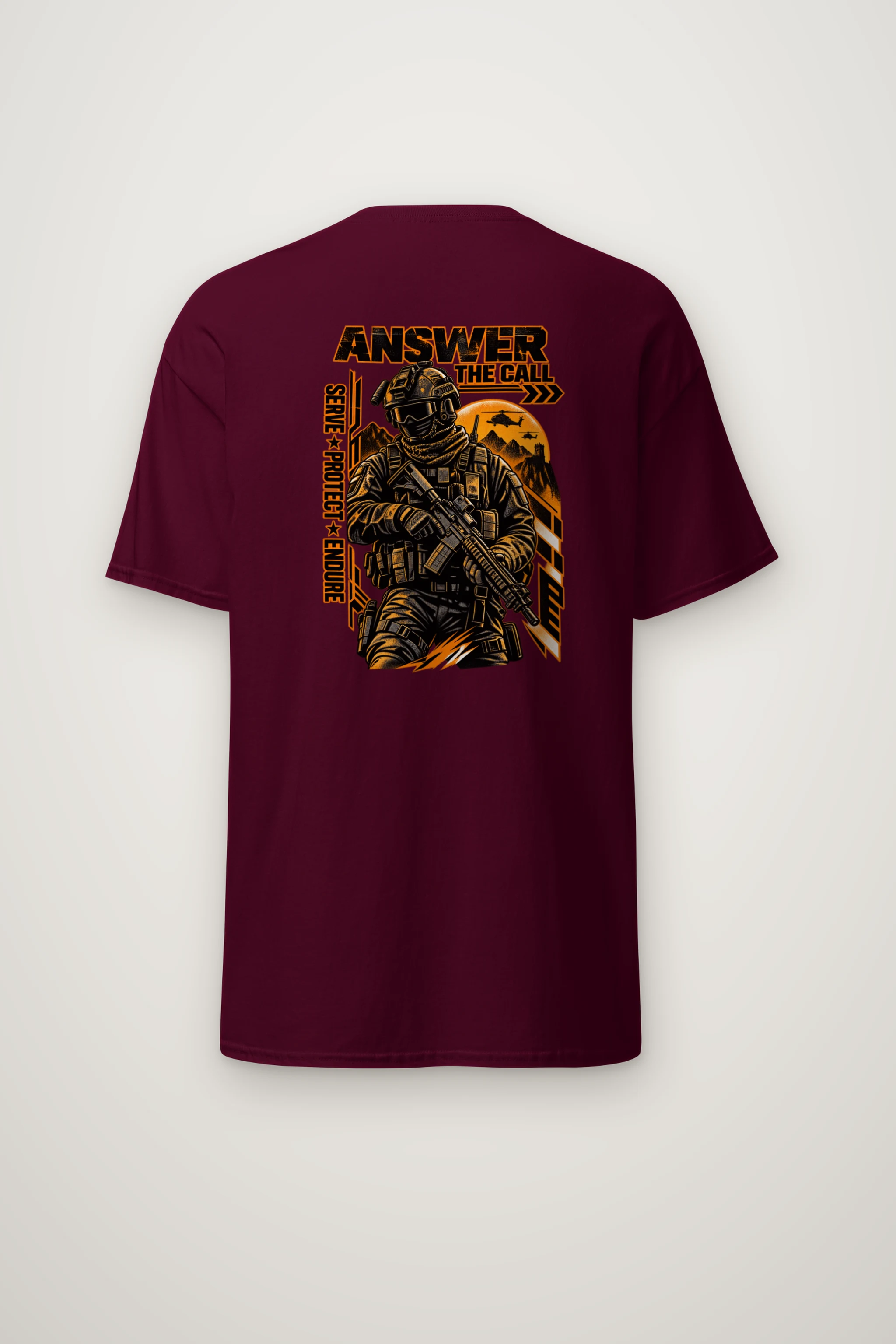"Answer The Call" Heavyweight Unisex Crewneck T-shirt