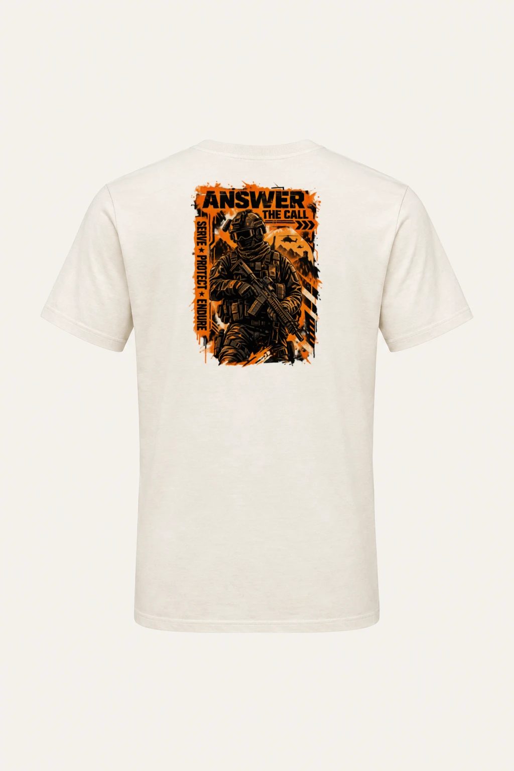 "Answer The Call" Heavyweight Unisex Crewneck T-shirt | Gildan 5000