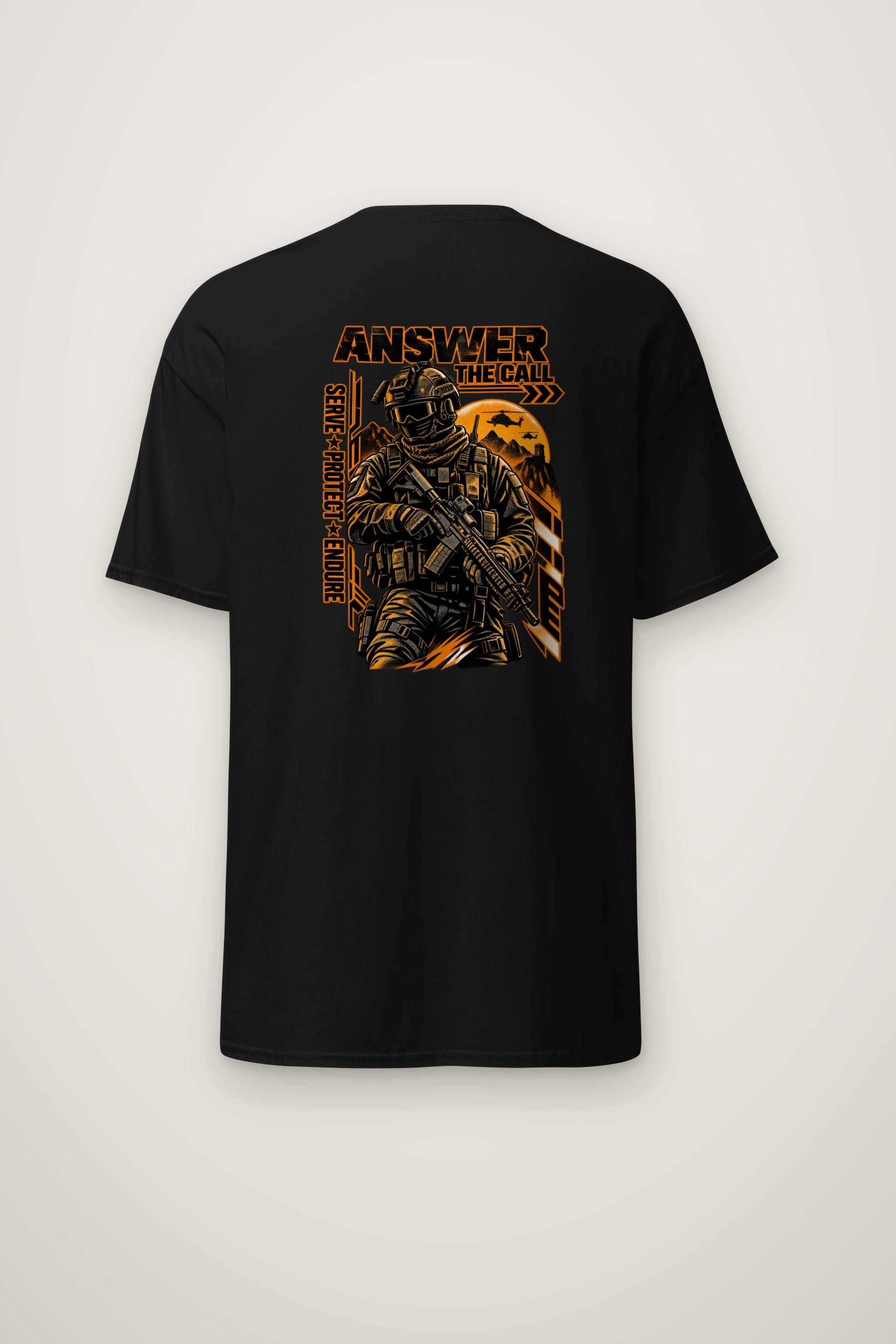 "Answer The Call" Heavyweight Unisex Crewneck T-shirt
