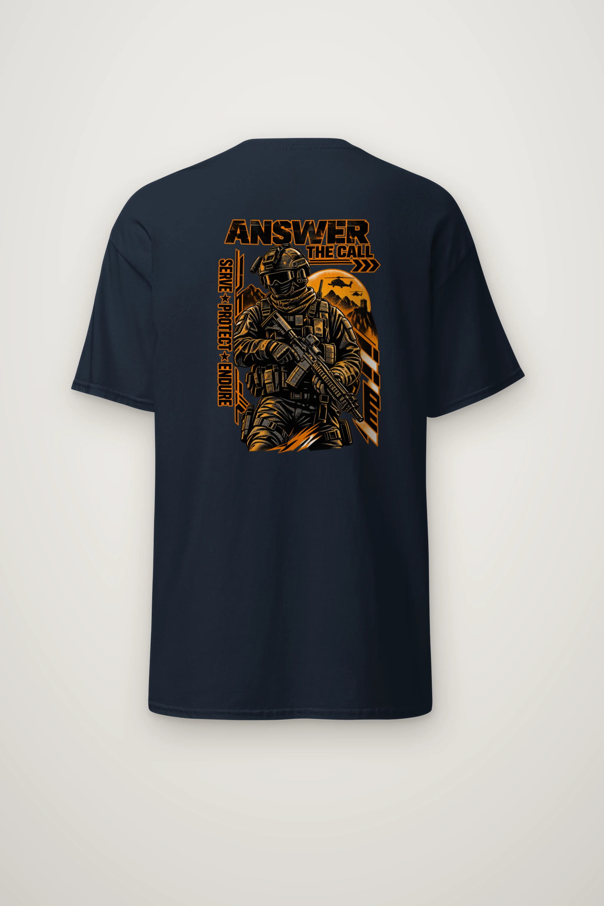 "Answer The Call" Heavyweight Unisex Crewneck T-shirt