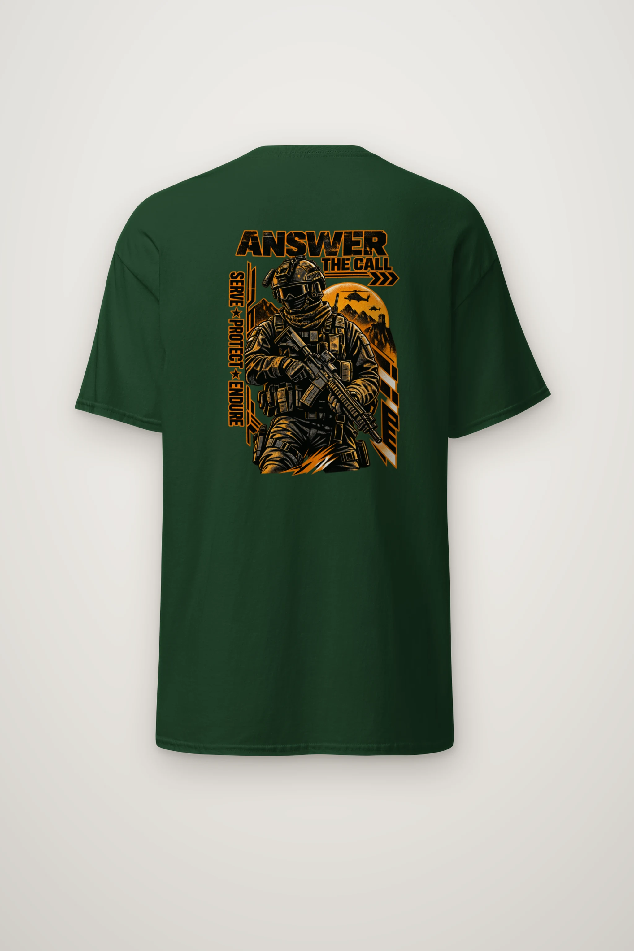 "Answer The Call" Heavyweight Unisex Crewneck T-shirt