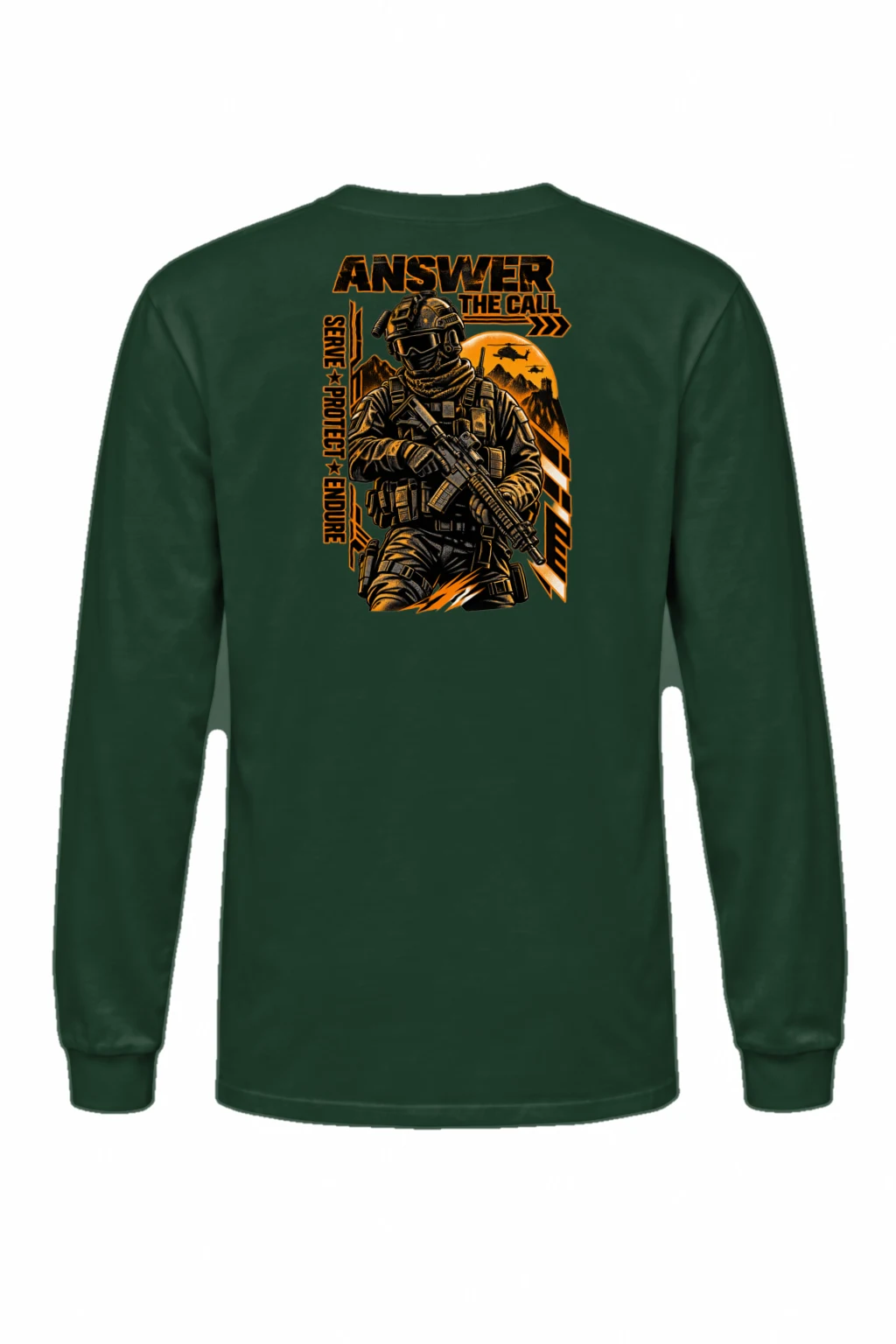 "Answer The Call" Unisex Longsleeve T-shirt | Gildan 2400