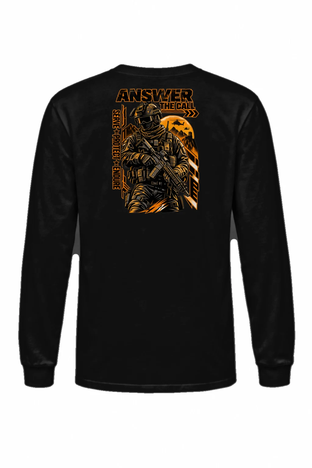 "Answer The Call" Unisex Longsleeve T-shirt | Gildan 2400