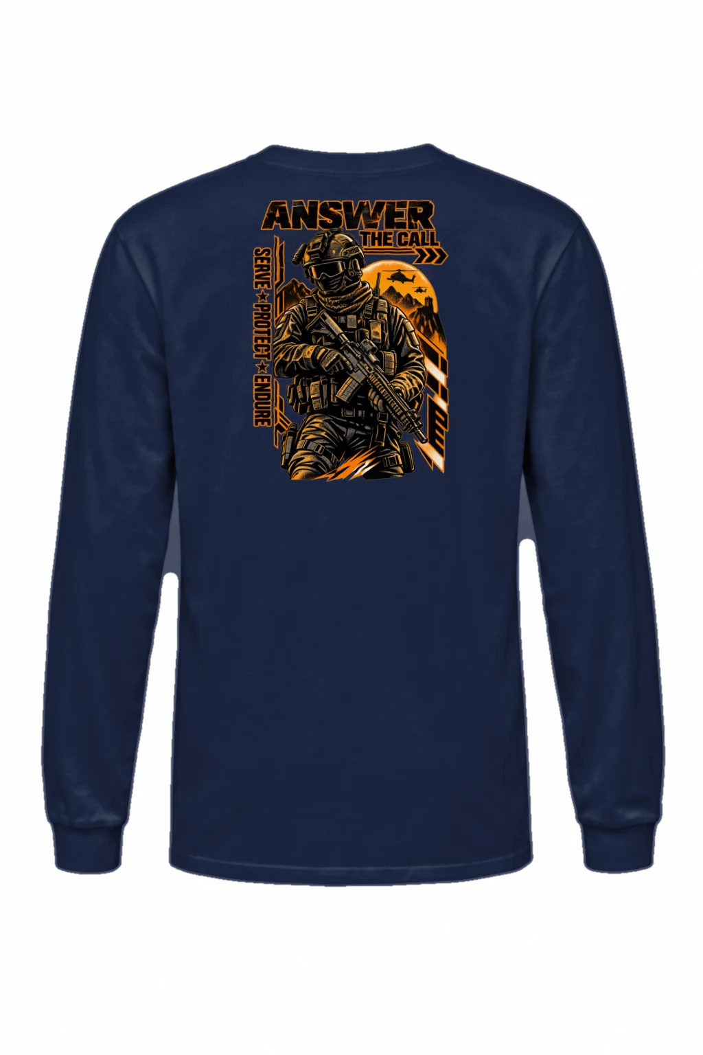 "Answer The Call" Unisex Longsleeve T-shirt | Gildan 2400