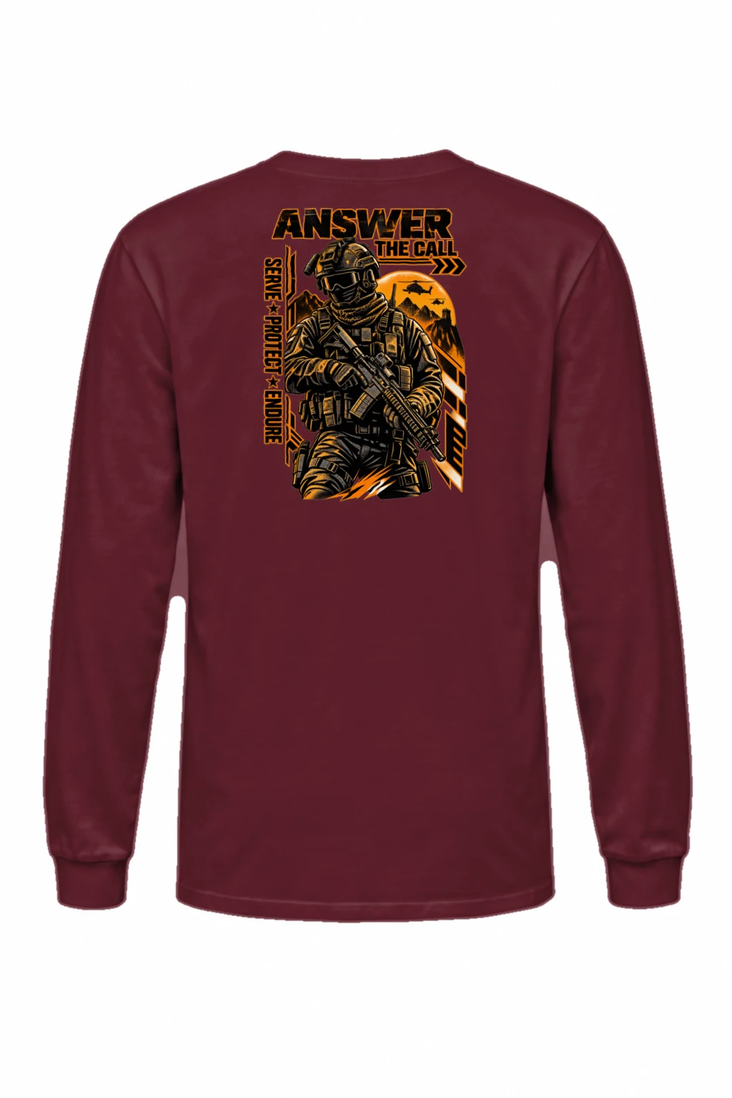 "Answer The Call" Unisex Longsleeve T-shirt | Gildan 2400