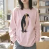 "Antarctic Poise" Unisex Longsleeve T-shirt | Gildan 2400