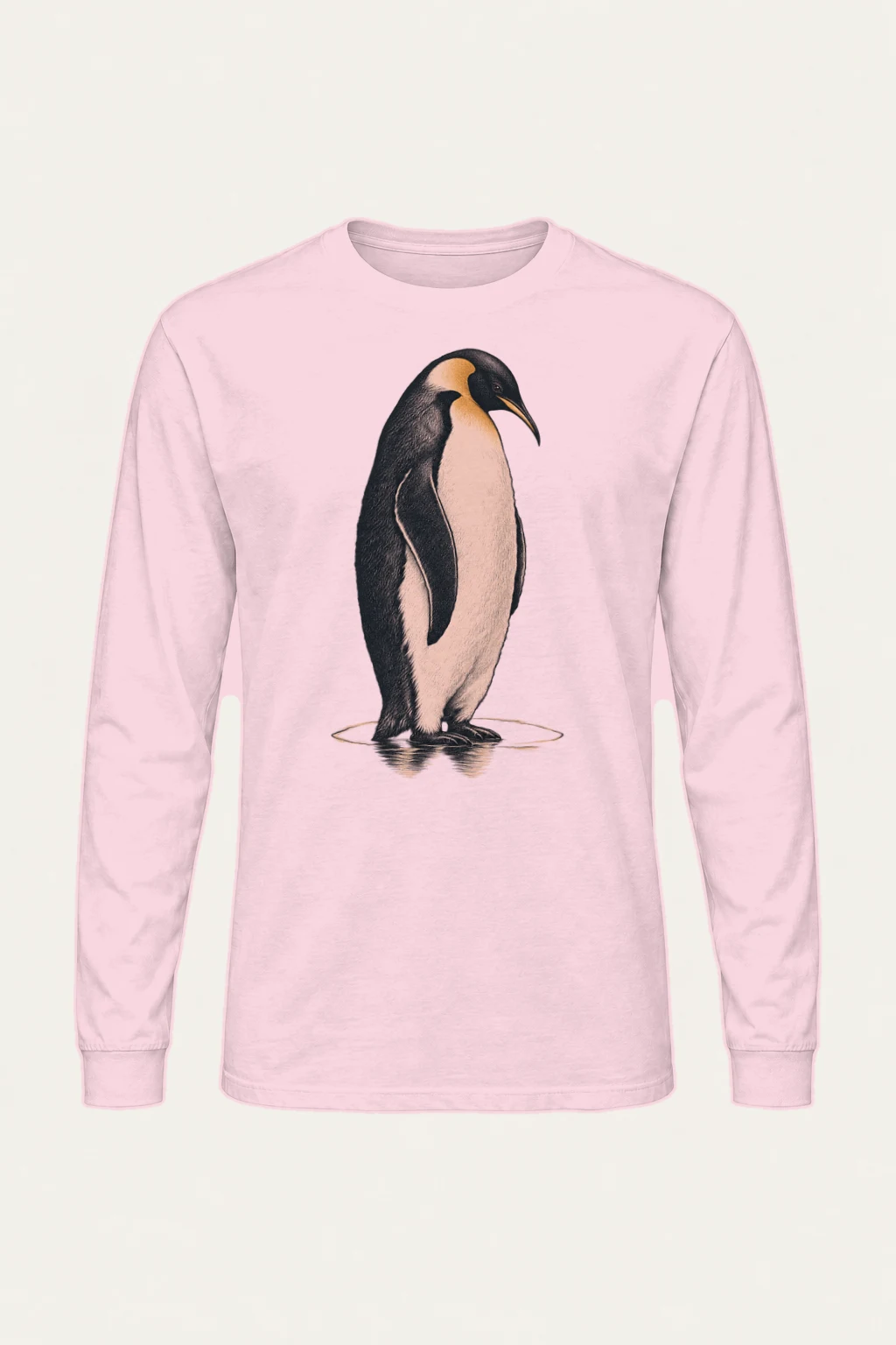 "Antarctic Poise" Unisex Longsleeve T-shirt | Gildan 2400