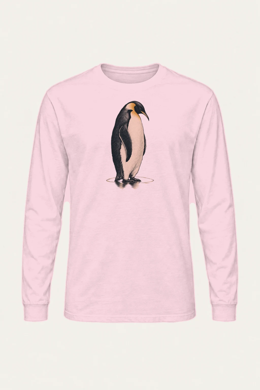 "Antarctic Poise" Unisex Longsleeve T-shirt | Gildan 2400