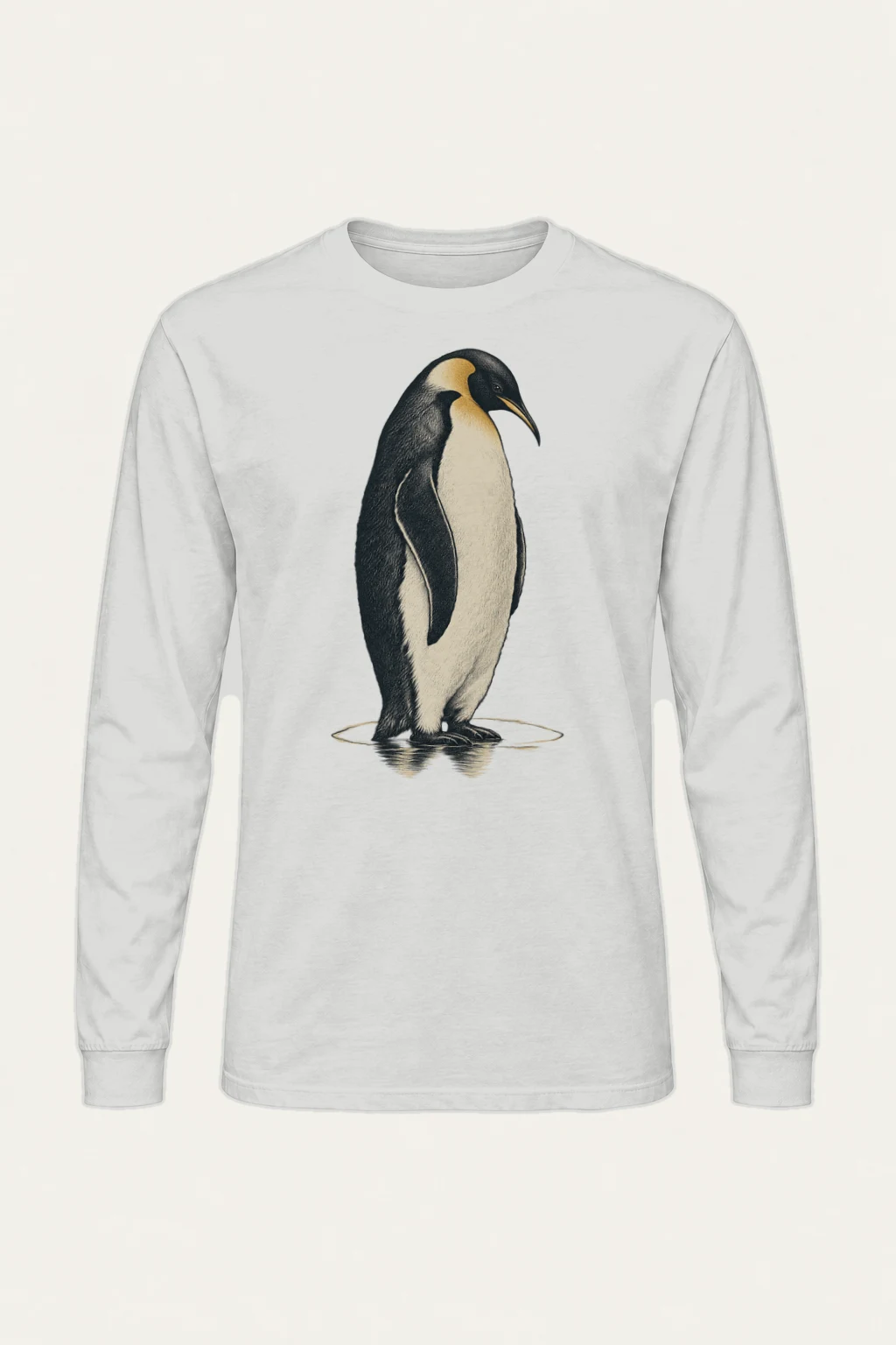 "Antarctic Poise" Unisex Longsleeve T-shirt | Gildan 2400