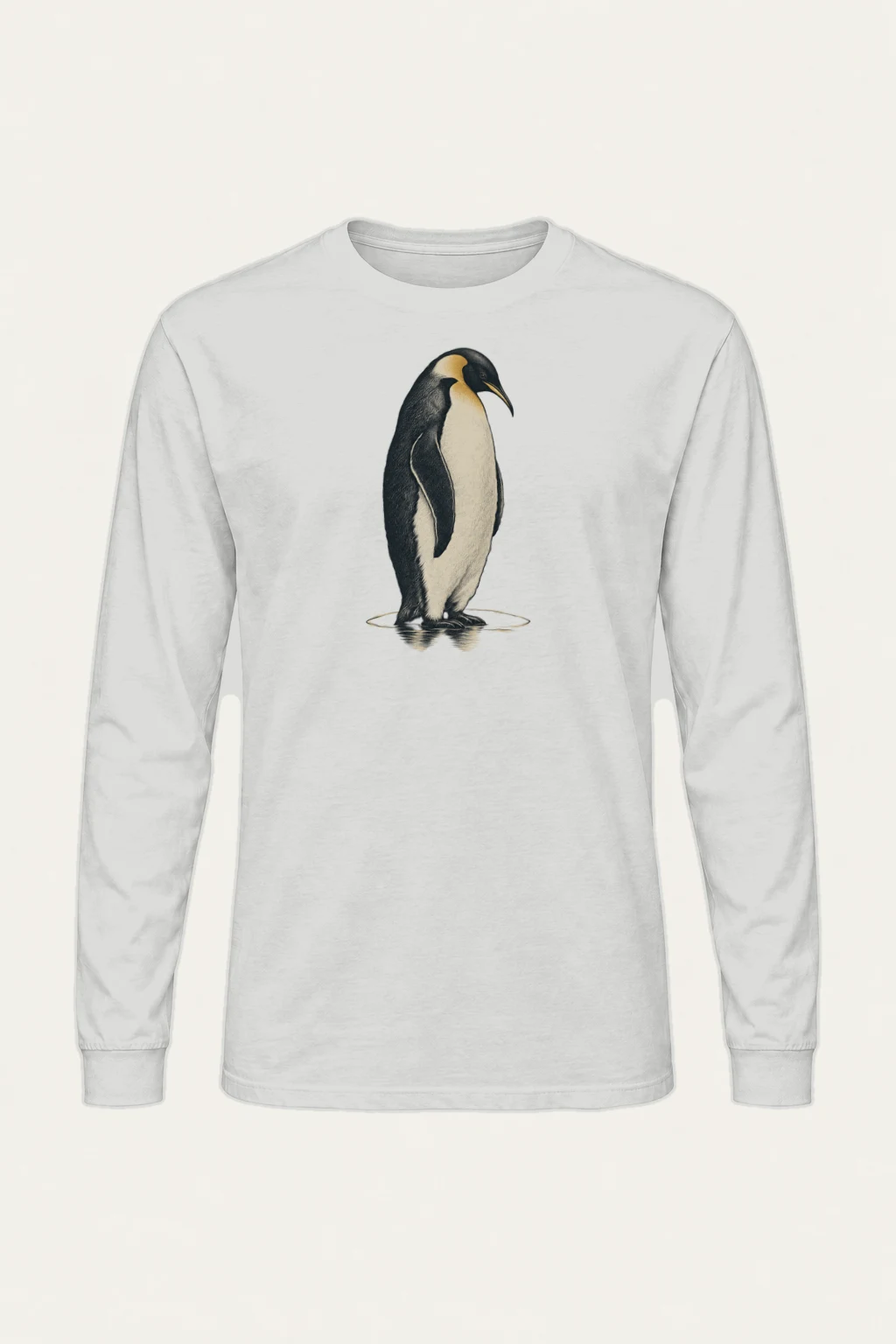 "Antarctic Poise" Unisex Longsleeve T-shirt | Gildan 2400