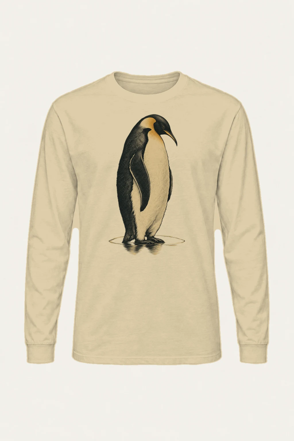 "Antarctic Poise" Unisex Longsleeve T-shirt | Gildan 2400