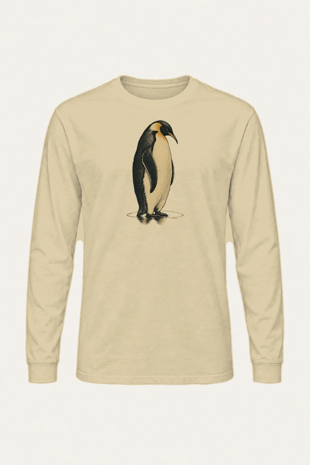 "Antarctic Poise" Unisex Longsleeve T-shirt | Gildan 2400