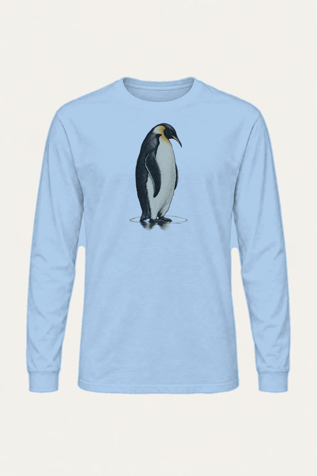 "Antarctic Poise" Unisex Longsleeve T-shirt | Gildan 2400