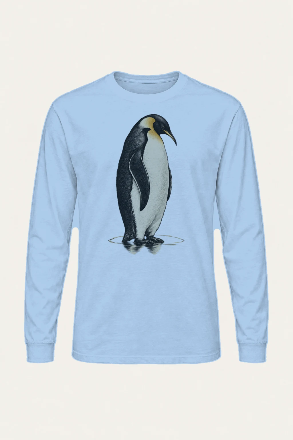 "Antarctic Poise" Unisex Longsleeve T-shirt | Gildan 2400