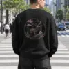 "Antlered Mountain Deer" Heavy Blend Unisex Crewneck Sweatshirt | Gildan 18000